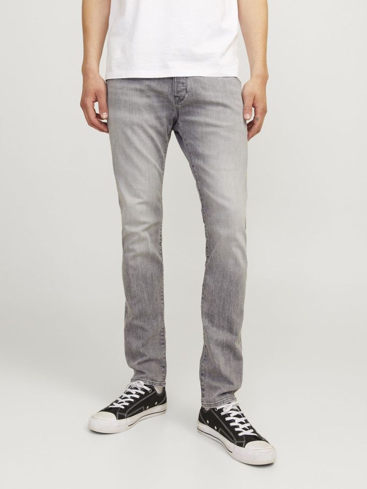 Jack & Jones Jeans Grijs heren (GLENN JEANS - 12259333.GREYDENIM) - GL Sport (Sluis)