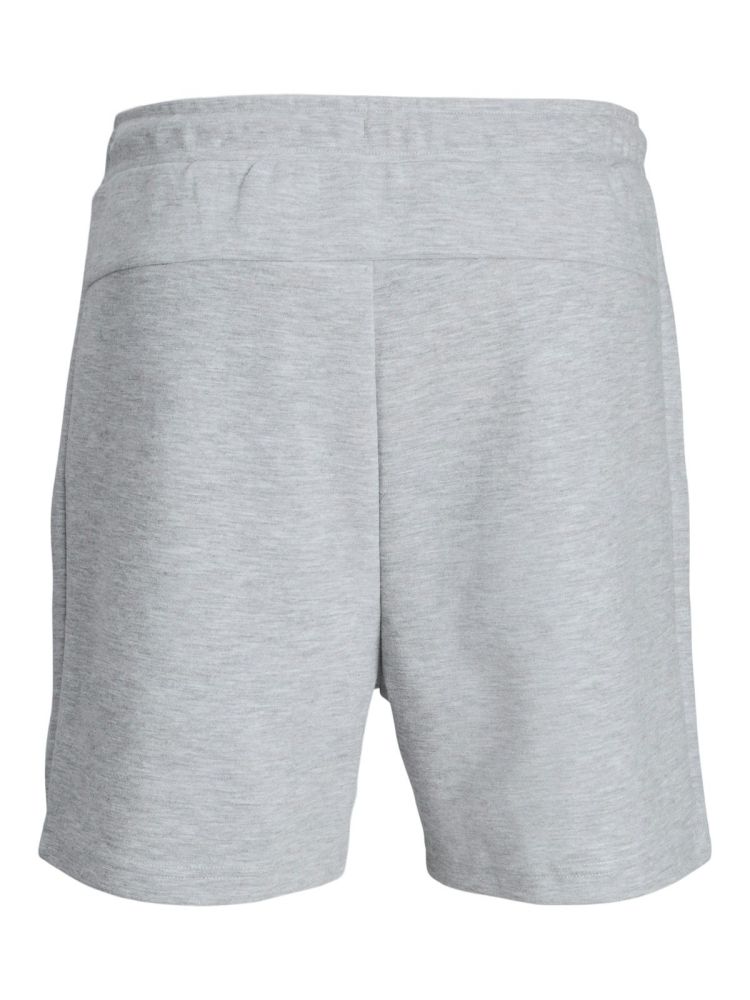 Jack & Jones Sweatshort Grijs heren (GORDON FUSION SWEAT SHORTS  - 12273304.LGREYMEL) - GL Sport (Sluis)