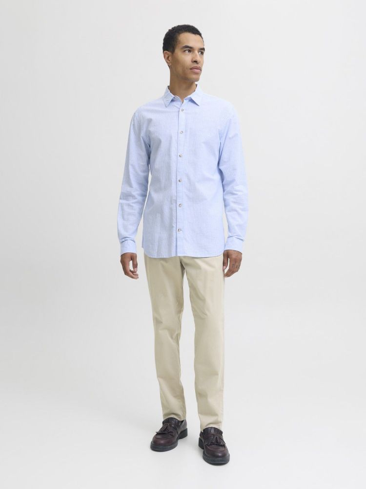 Jack & Jones Broek Rood heren (MARCO BOWIE  - 12150148.OXFORDTAN ) - GL Sport (Sluis)