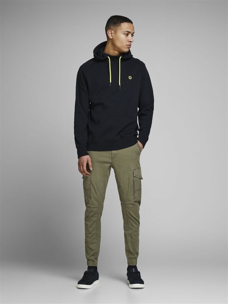 Jack & Jones Broek Groen heren (PAUL FLAKE CARGO - 12141844.OLIVENIGHT) - GL Sport (Sluis)