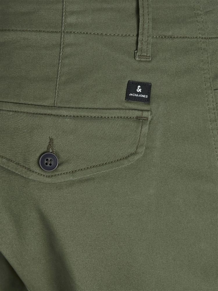 Jack & Jones Broek Groen heren (PAUL FLAKE CARGO - 12141844.OLIVENIGHT) - GL Sport (Sluis)