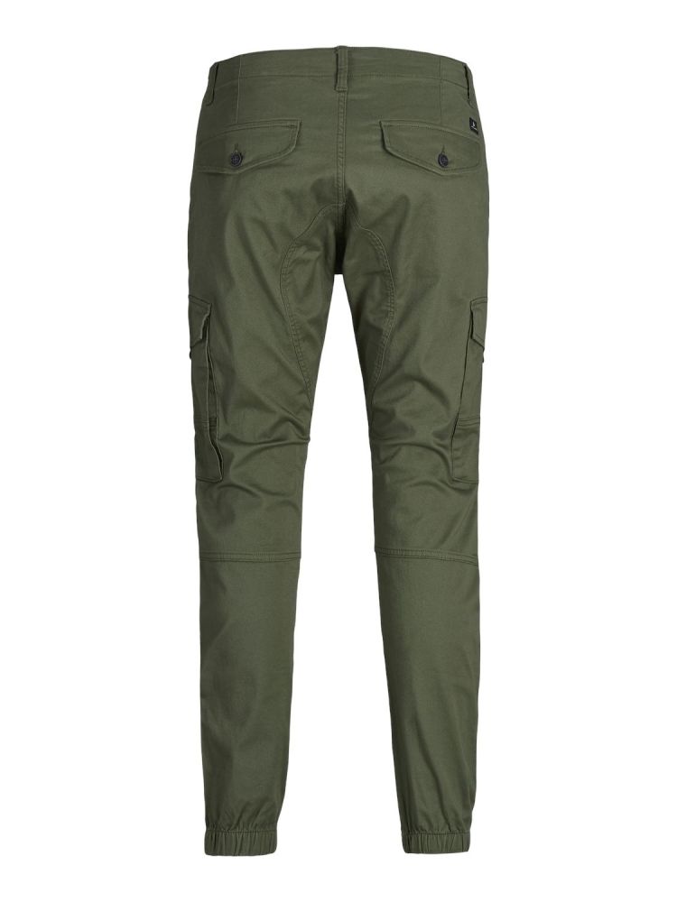 Jack & Jones Broek Groen heren (PAUL FLAKE CARGO - 12141844.OLIVENIGHT) - GL Sport (Sluis)