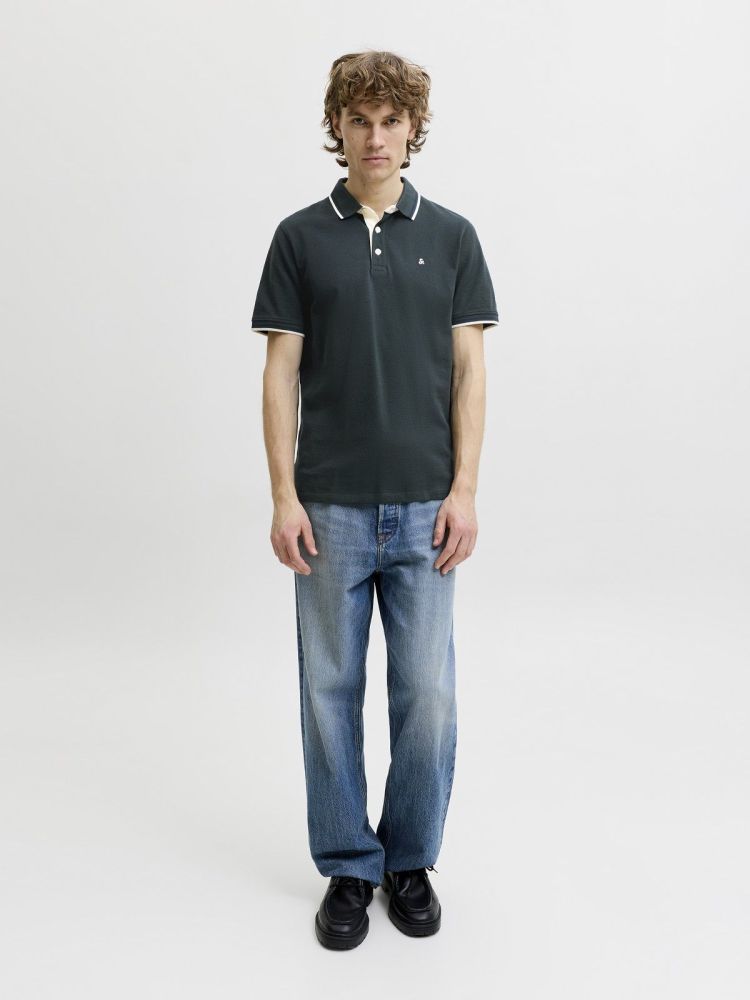 Jack & Jones Polo Beige heren (PAULOS POLO - 12136668.SCARAB) - GL Sport (Sluis)