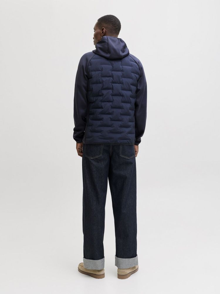 Jack & Jones Jas Blauw heren (PERFECT HYBRID JACKET - 12288894.NAVYBLAZER) - GL Sport (Sluis)