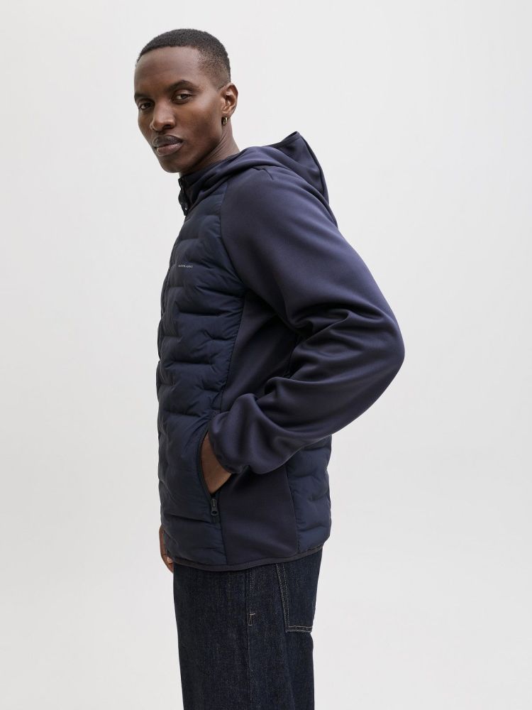 Jack & Jones Jas Blauw heren (PERFECT HYBRID JACKET - 12288894.NAVYBLAZER) - GL Sport (Sluis)
