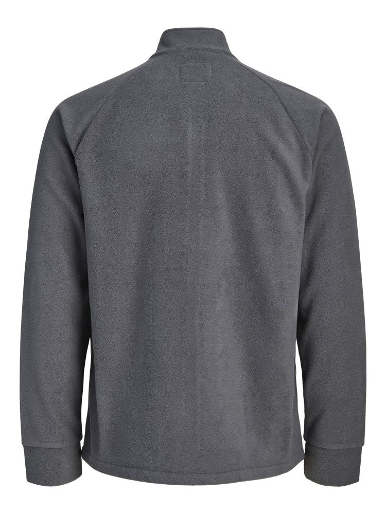 Jack & Jones Vest Antraciet heren (PLUTO FLEECE JACKET - 12306403.ASPHALT) - GL Sport (Sluis)