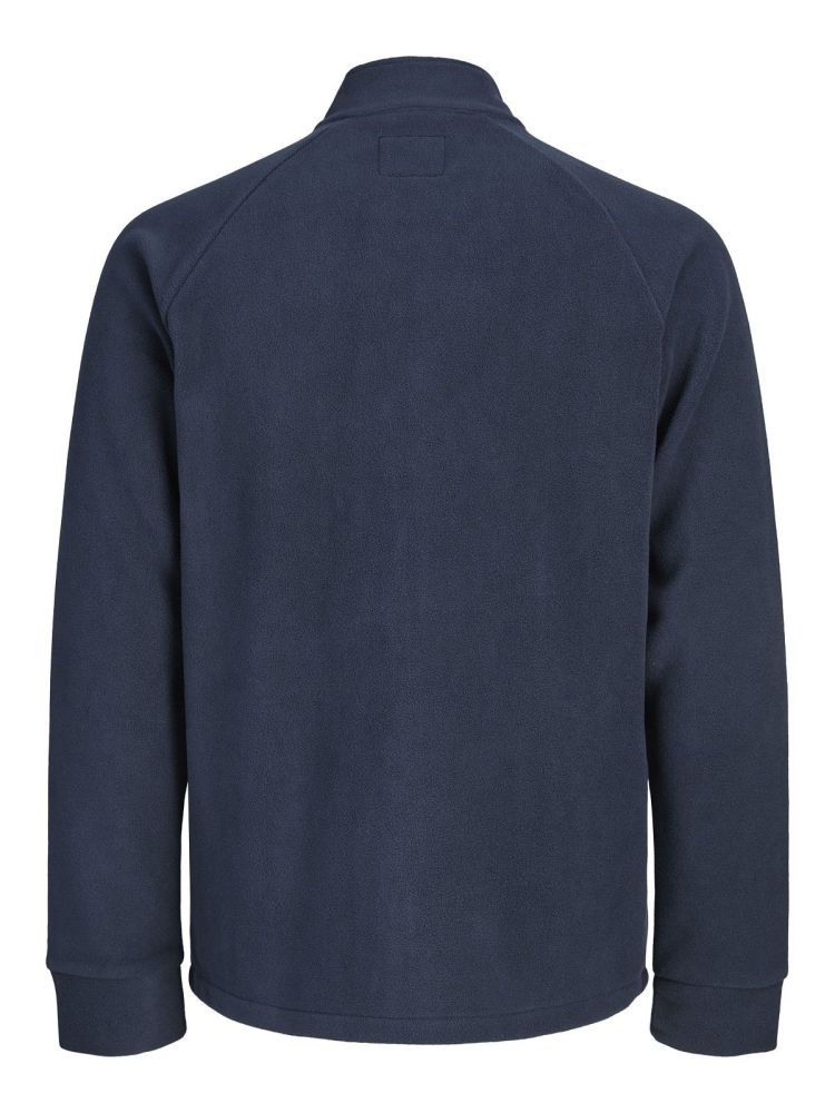 Jack & Jones Vest Blauw heren (PLUTO FLEECE JACKET - 12306403.NAVBLAZ) - GL Sport (Sluis)