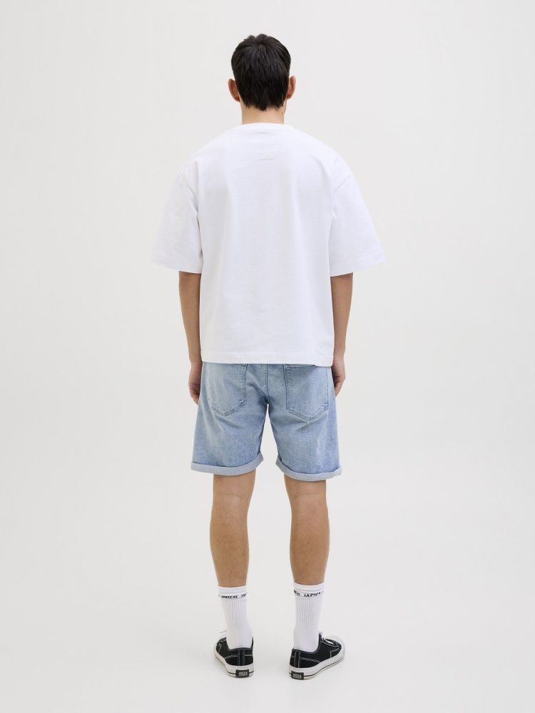 Jack & Jones Short Lichtblauw heren (RICK EVAN SHORTS AM 407 - 12280909.BLUEDENIM) - GL Sport (Sluis)