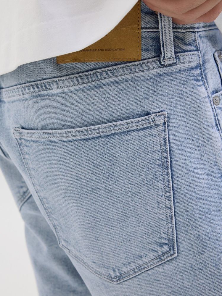 Jack & Jones Short Lichtblauw heren (RICK EVAN SHORTS AM 407 - 12280909.BLUEDENIM) - GL Sport (Sluis)