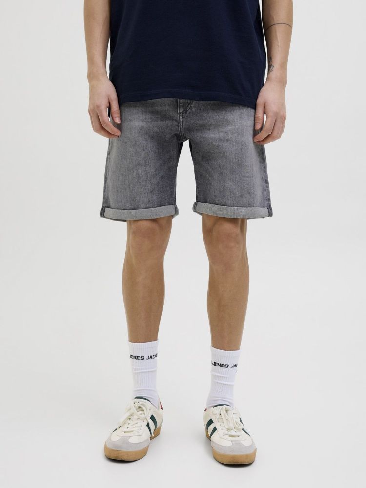 Jack & Jones Short Grijs heren (RICK EVAN SHORTS AM 409 - 12280912.GREYDENIM) - GL Sport (Sluis)