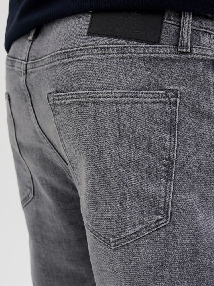 Jack & Jones Short Grijs heren (RICK EVAN SHORTS AM 409 - 12280912.GREYDENIM) - GL Sport (Sluis)