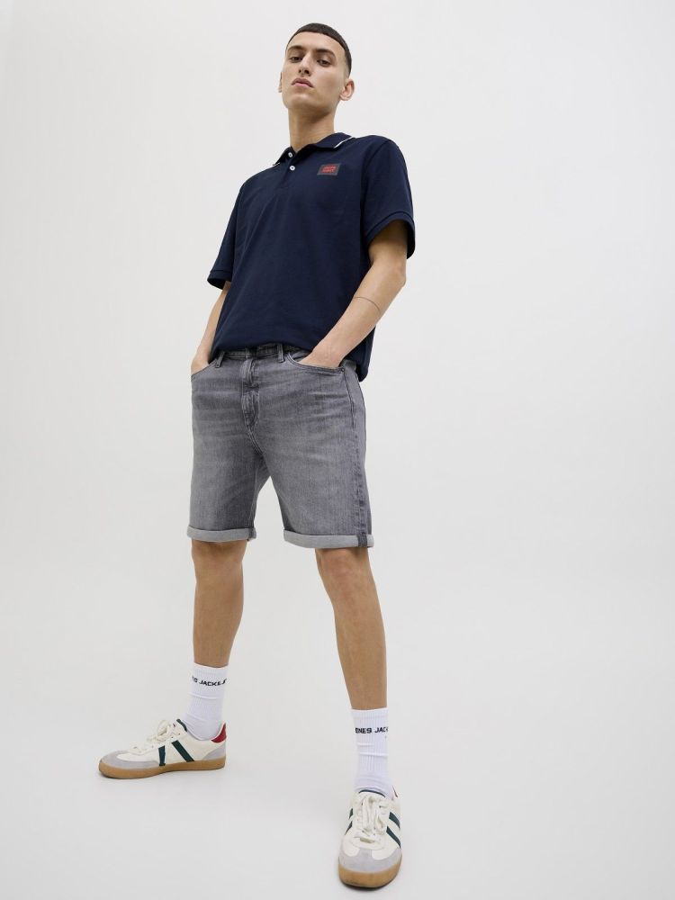 Jack & Jones Short Grijs heren (RICK EVAN SHORTS AM 409 - 12280912.GREYDENIM) - GL Sport (Sluis)
