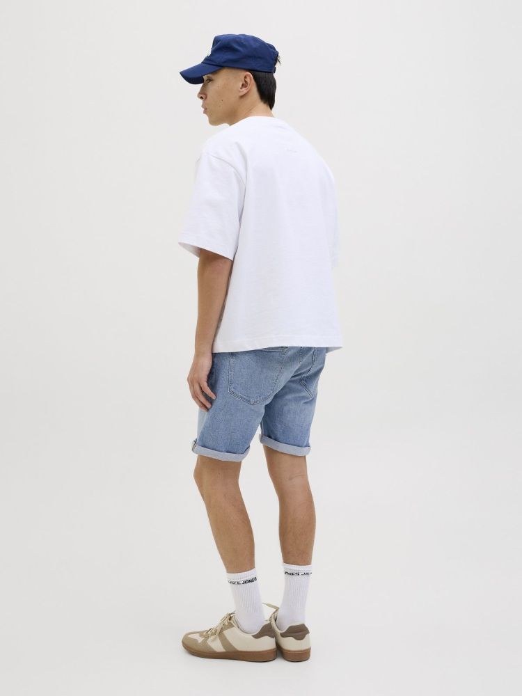 Jack & Jones Short Lichtblauw heren (RICK EVAN SHORTS AM 412 - 12280930.BLUEDENIM) - GL Sport (Sluis)