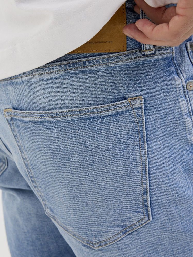 Jack & Jones Short Lichtblauw heren (RICK EVAN SHORTS AM 412 - 12280930.BLUEDENIM) - GL Sport (Sluis)