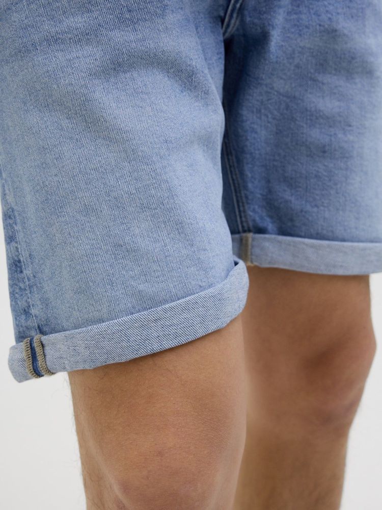 Jack & Jones Short Lichtblauw heren (RICK EVAN SHORTS AM 412 - 12280930.BLUEDENIM) - GL Sport (Sluis)
