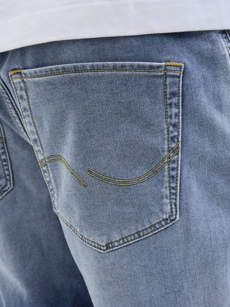 Jack & Jones Short Blauw heren (RICK ICON SHORTS - 12269603.BLUEDENIM) - GL Sport (Sluis)