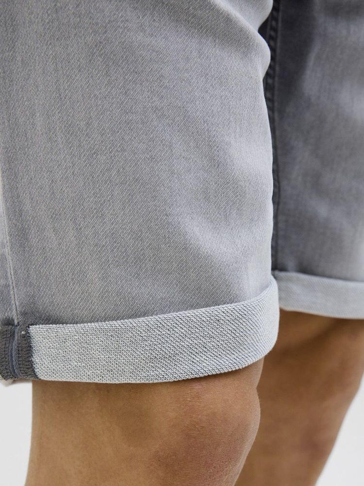 Jack & Jones Korte broek Grijs heren (RICK ICON SHORTS - 12269502.GREYDENIM) - GL Sport (Sluis)