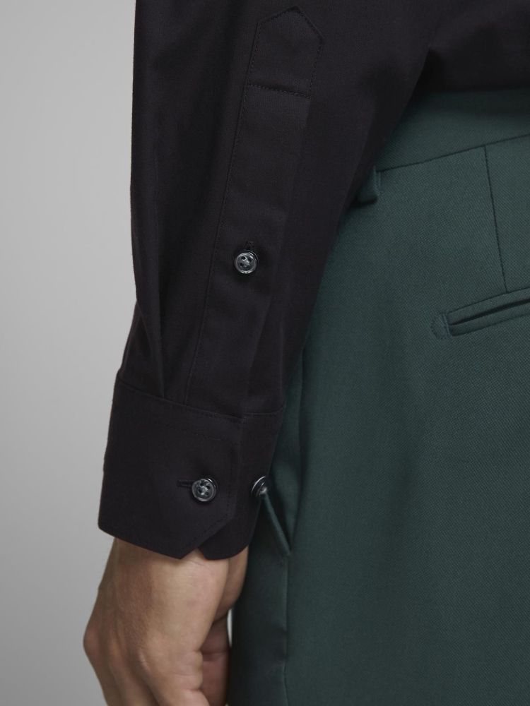 Jack & Jones Overhemd Zwart heren (ROYAL SHIRT L/S - 12178125.BLACK) - GL Sport (Sluis)