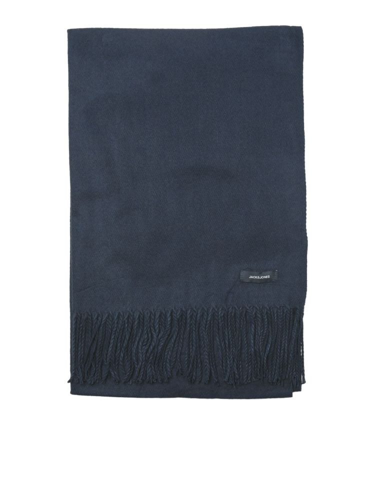 Jack & Jones Sjaal Blauw heren (SOLID WOVEN SCARF - 12140332.NAVBLAZ) - GL Sport (Sluis)