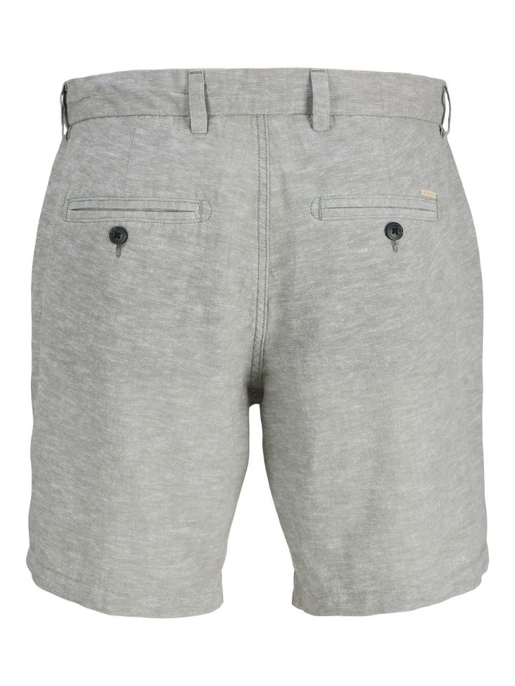 Jack & Jones Korte broek Groen heren (STACE SUMMER LINEN SHORT  - 12248627.DUSTYOLIVE) - GL Sport (Sluis)