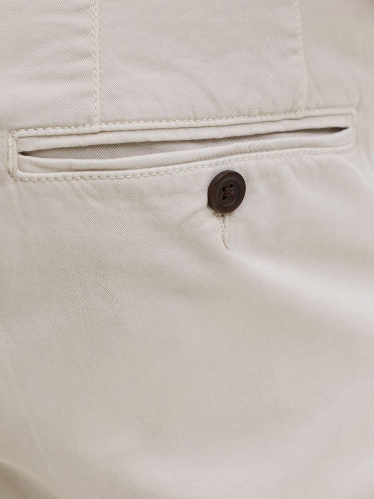 Jack & Jones Short Beige heren (STACE VANCE CHINO SHORTS - 12293005.PUMICESTONE) - GL Sport (Sluis)