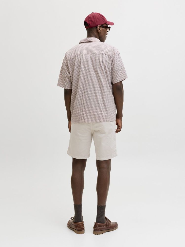 Jack & Jones Short Beige heren (STACE VANCE CHINO SHORTS - 12293005.PUMICESTONE) - GL Sport (Sluis)
