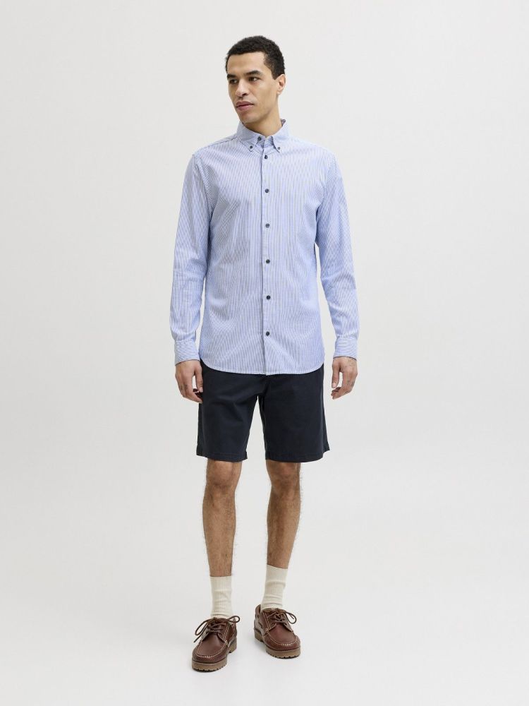 Jack & Jones Short Blauw heren (STACE VANCE CHINO SHORTS - 12293005.DARKNAVY) - GL Sport (Sluis)