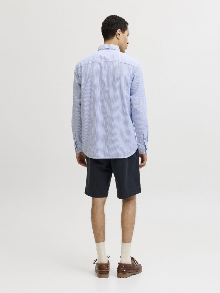 Jack & Jones Short Blauw heren (STACE VANCE CHINO SHORTS - 12293005.DARKNAVY) - GL Sport (Sluis)