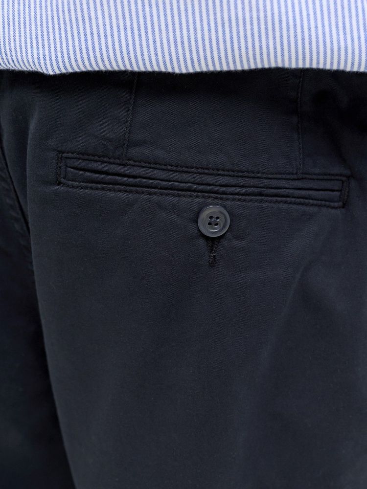 Jack & Jones Short Blauw heren (STACE VANCE CHINO SHORTS - 12293005.DARKNAVY) - GL Sport (Sluis)