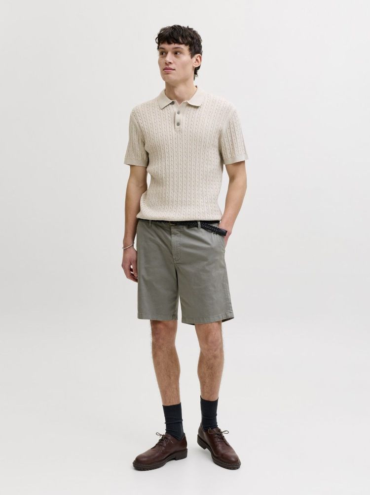Jack & Jones Short Groen heren (STACE VANCE CHINO SHORTS - 12293005.AGAVEGREEN) - GL Sport (Sluis)
