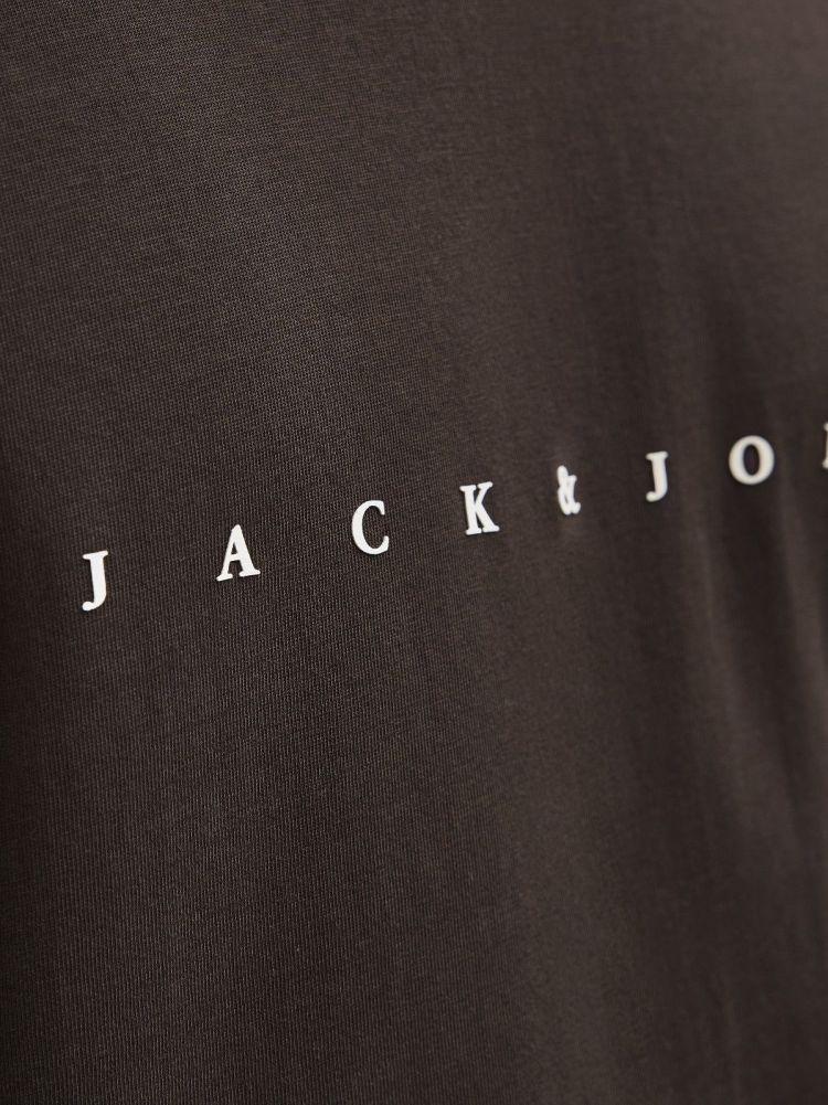 Jack & Jones T-shirt Bruin heren (STAR TEE SS  - 12234746.DELICIOSO) - GL Sport (Sluis)