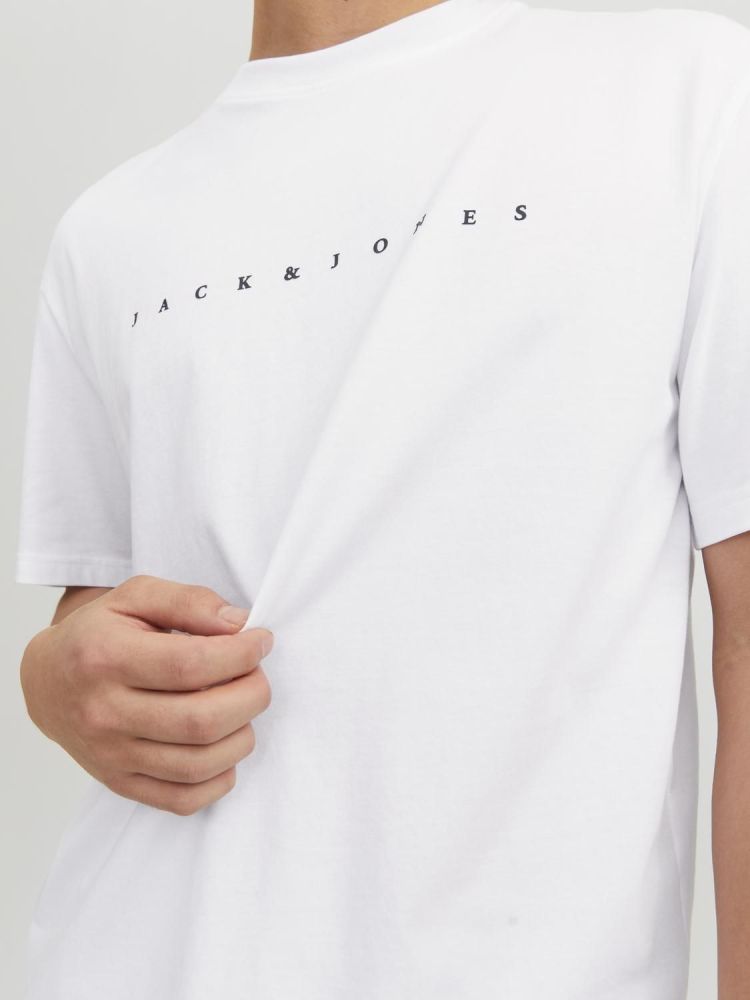 Jack & Jones T-shirt Wit heren (STAR TEE SS  - 12234746.WHITE) - GL Sport (Sluis)