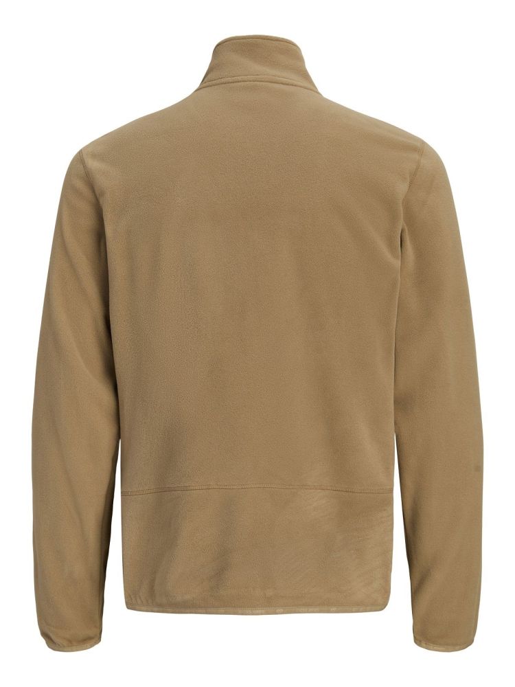 Jack & Jones Skipully Bruin heren (TIGNES HIGH NECK HALF ZIP  - 12298298.OTTER) - GL Sport (Sluis)
