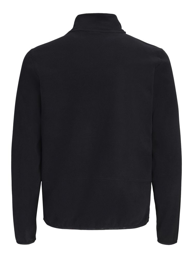 Jack & Jones Skipully Zwart heren (TIGNES HIGH NECK HALF ZIP  - 12298298.BLACK) - GL Sport (Sluis)
