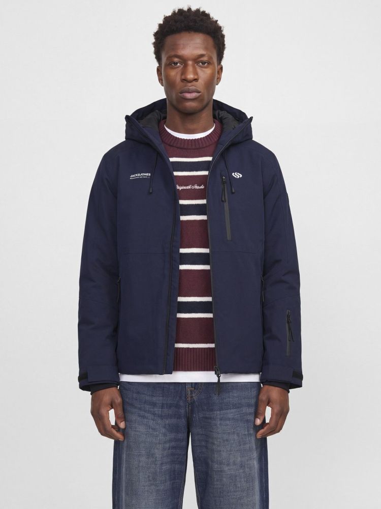 Jack & Jones Ski-jas Blauw heren (TIGNES JACKET LN - 12299777.SKYCAPTAIN) - GL Sport (Sluis)