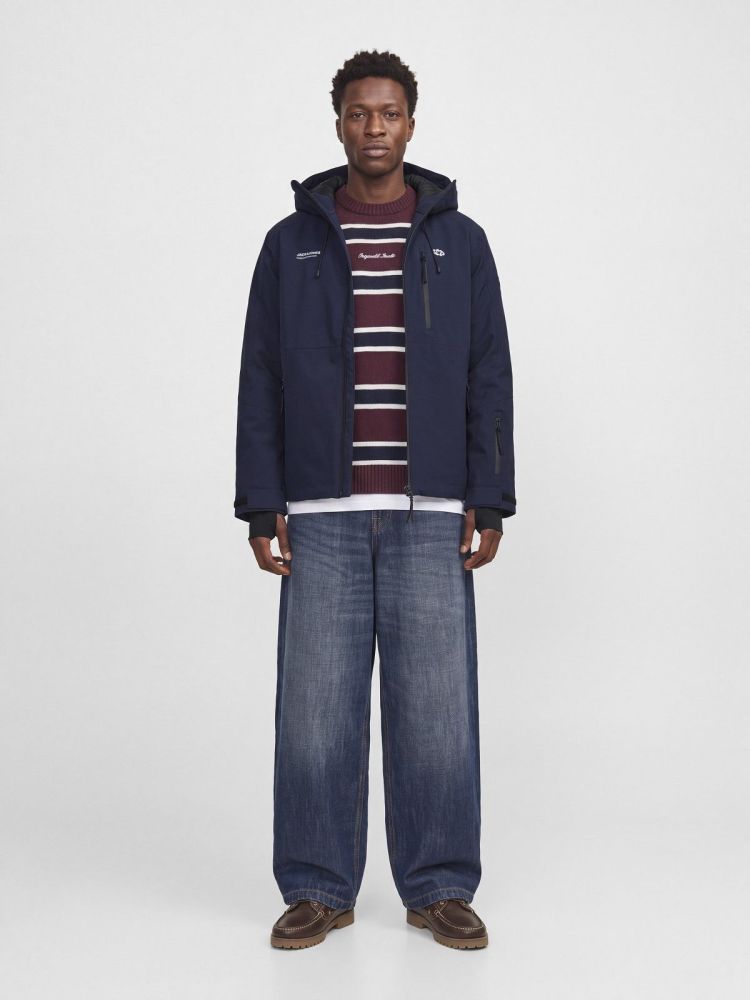 Jack & Jones Ski-jas Blauw heren (TIGNES JACKET LN - 12299777.SKYCAPTAIN) - GL Sport (Sluis)
