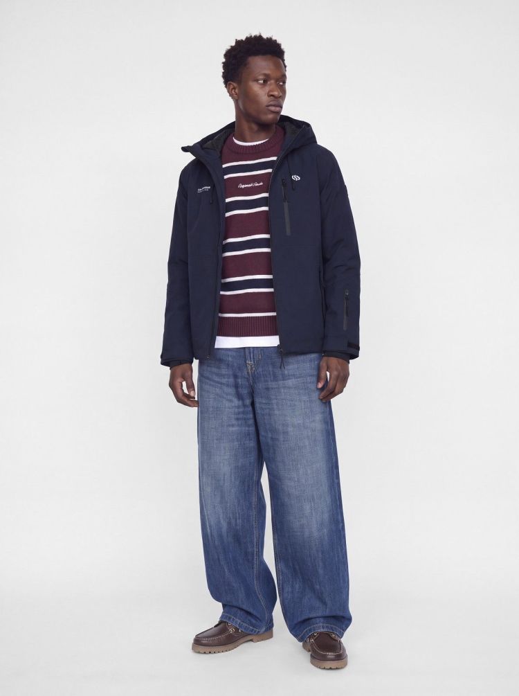 Jack & Jones Ski-jas Blauw heren (TIGNES JACKET LN - 12299777.SKYCAPTAIN) - GL Sport (Sluis)