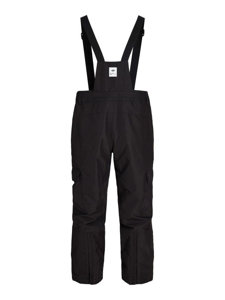 Jack & Jones Skibroek Zwart heren (VERBIER CARGO PANTS W SUSPENDERS - 12299994.BLACK) - GL Sport (Sluis)