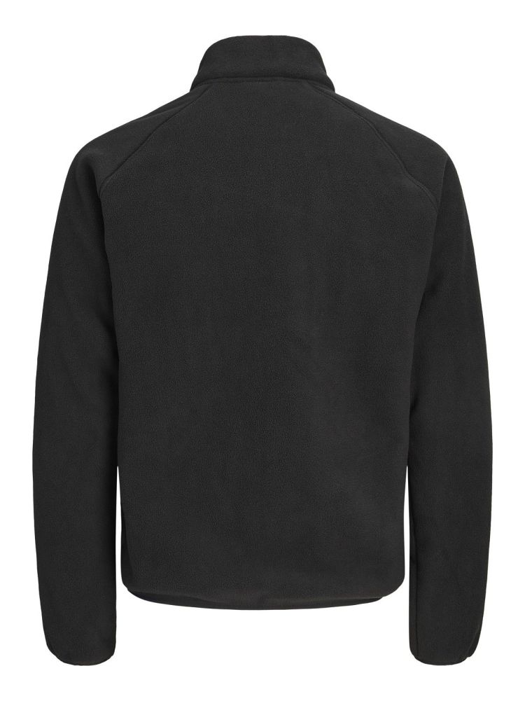 Jack & Jones Vest Zwart heren (VERBIER FLEECE FULL ZIP - 12299983.BLACK) - GL Sport (Sluis)