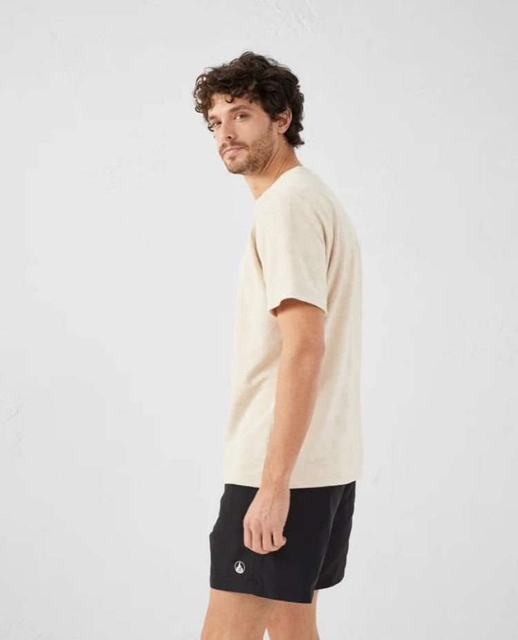 Jott T-shirt Beige heren (ALI BADSTOF T-SHIRT - ALI.90I) - GL Sport (Sluis)