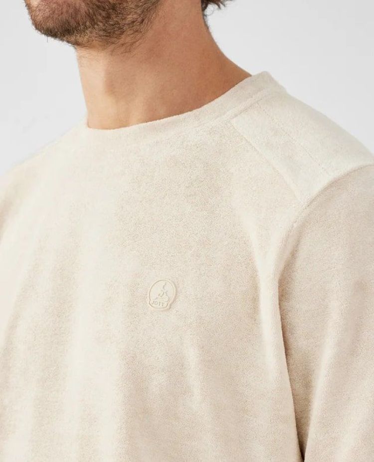 Jott T-shirt Beige heren (ALI BADSTOF T-SHIRT - ALI.90I) - GL Sport (Sluis)