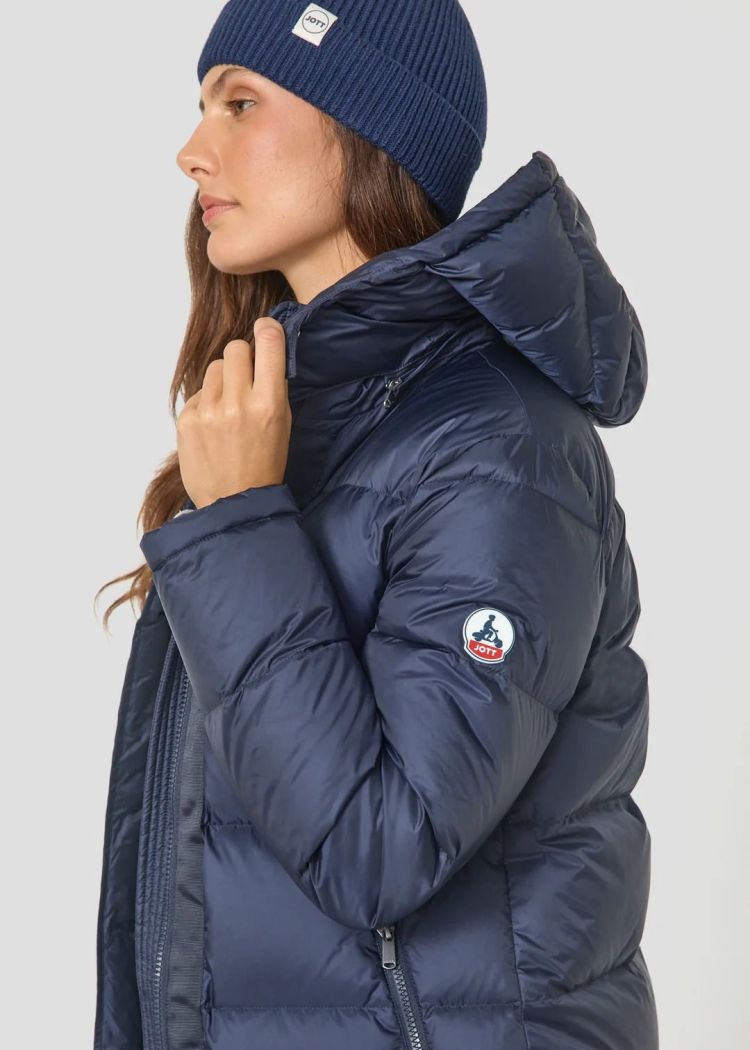 Jott Jas Blauw dames (KARACHI DOWN JACKET - KARACHI.104) - GL Sport (Sluis)
