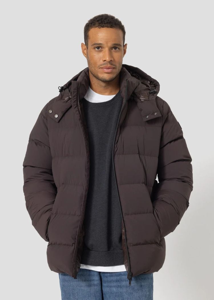 Jott Jas Bruin heren (RIVEN DOWN JACKET - RIVEN.80Q) - GL Sport (Sluis)