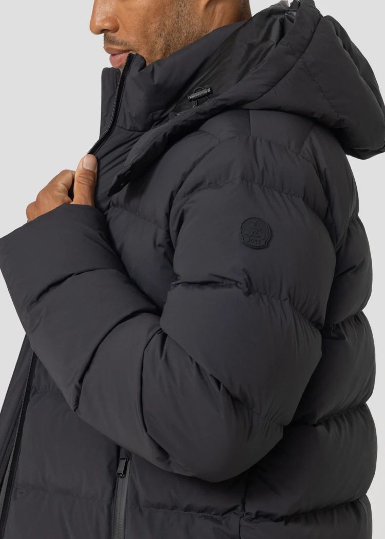 Jott Jas Zwart heren (RIVEN DOWN JACKET - RIVEN.999) - GL Sport (Sluis)