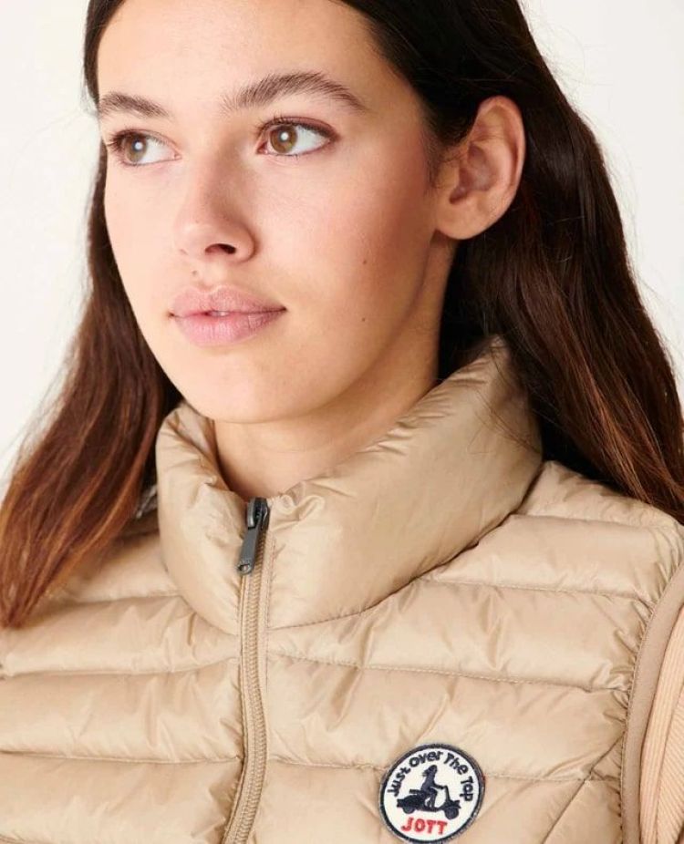 Jott Bodywarmer Beige dames (SEDA DOWN BODYWARMER - SEDA.804) - GL Sport (Sluis)