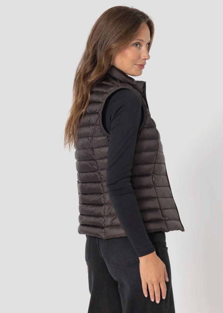 Jott Bodywarmer Bruin dames (SEDA DOWN BODYWARMER - SEDA.80Q) - GL Sport (Sluis)