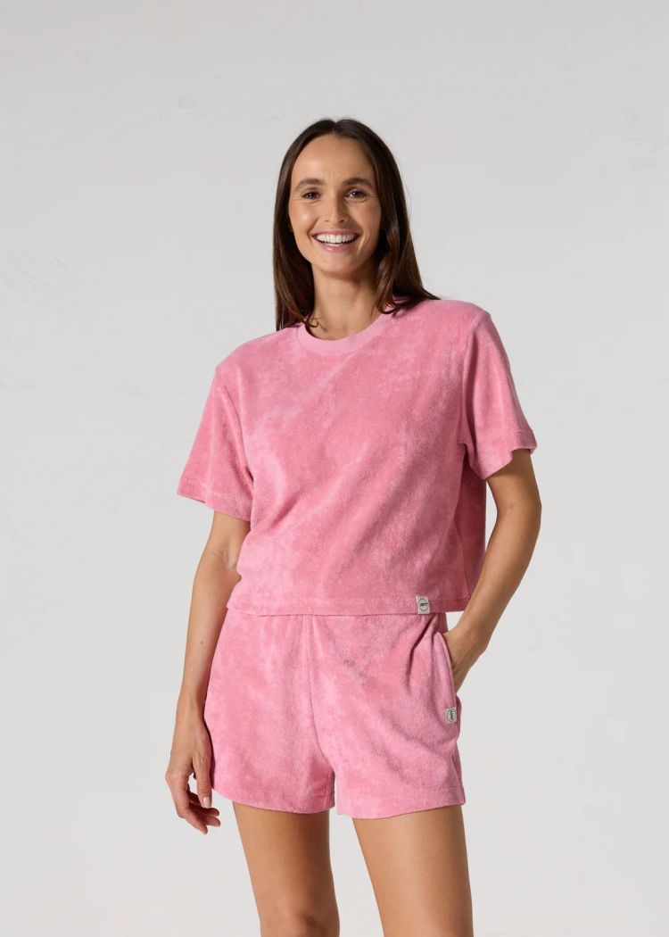 Jott T-shirt Roze dames (SILICA T-SHIRT - SILICA.41E) - GL Sport (Sluis)