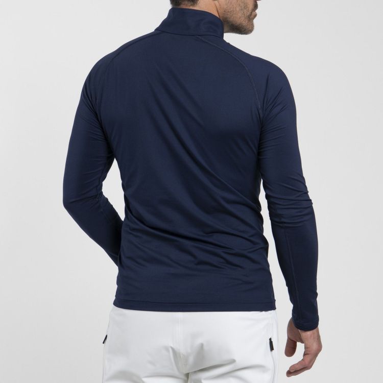 KJUS Skipully Blauw heren (MEN FEEL MIDLAYER HALF-ZIP - K00060.29) - GL Sport (Sluis)