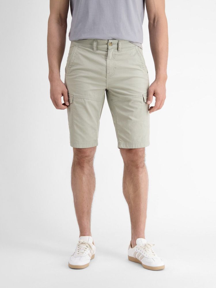 Lerros Korte broek Grijs heren (CARGO BERMUDA - 2569240.633) - GL Sport (Sluis)