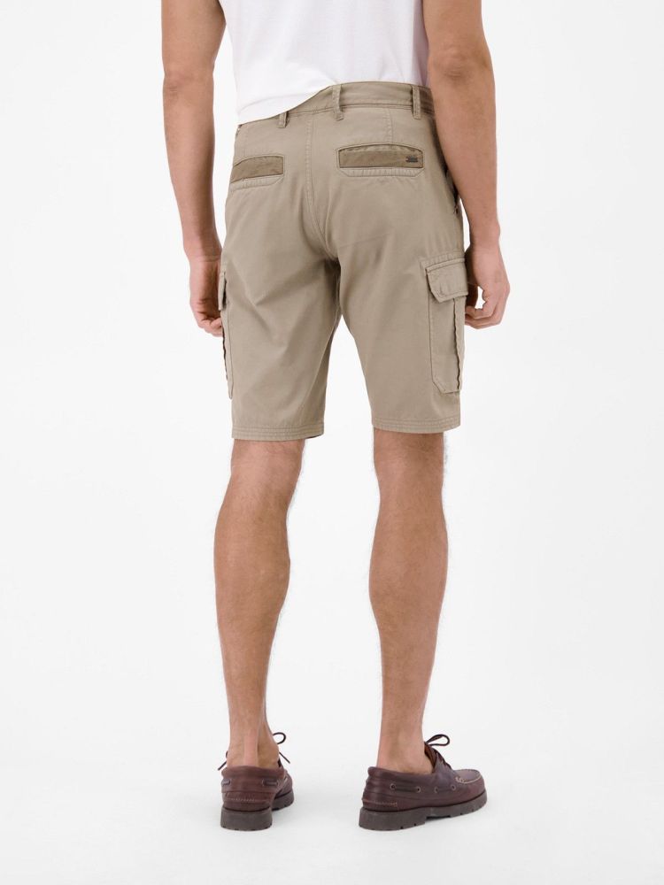 Lerros Short Beige heren (CARGO BERMUDA SHORTS - 2649237.152) - GL Sport (Sluis)